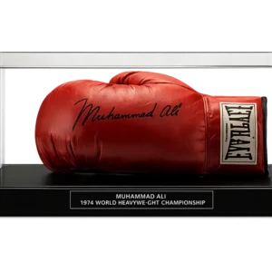 MUHAMMAD ALI 1974 WORLD TITLE GLOVE